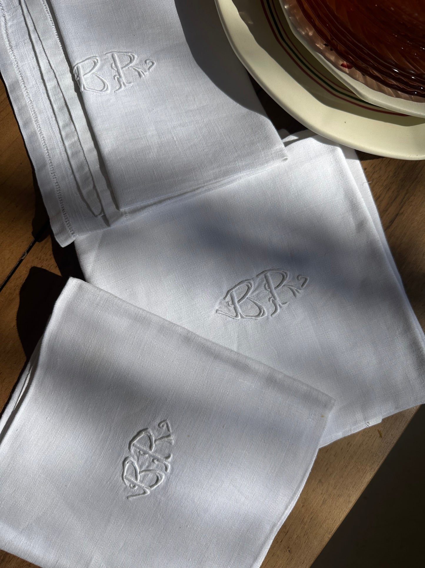 Ensemble de 6 serviettes de table en coton De Raymonde à Zoé