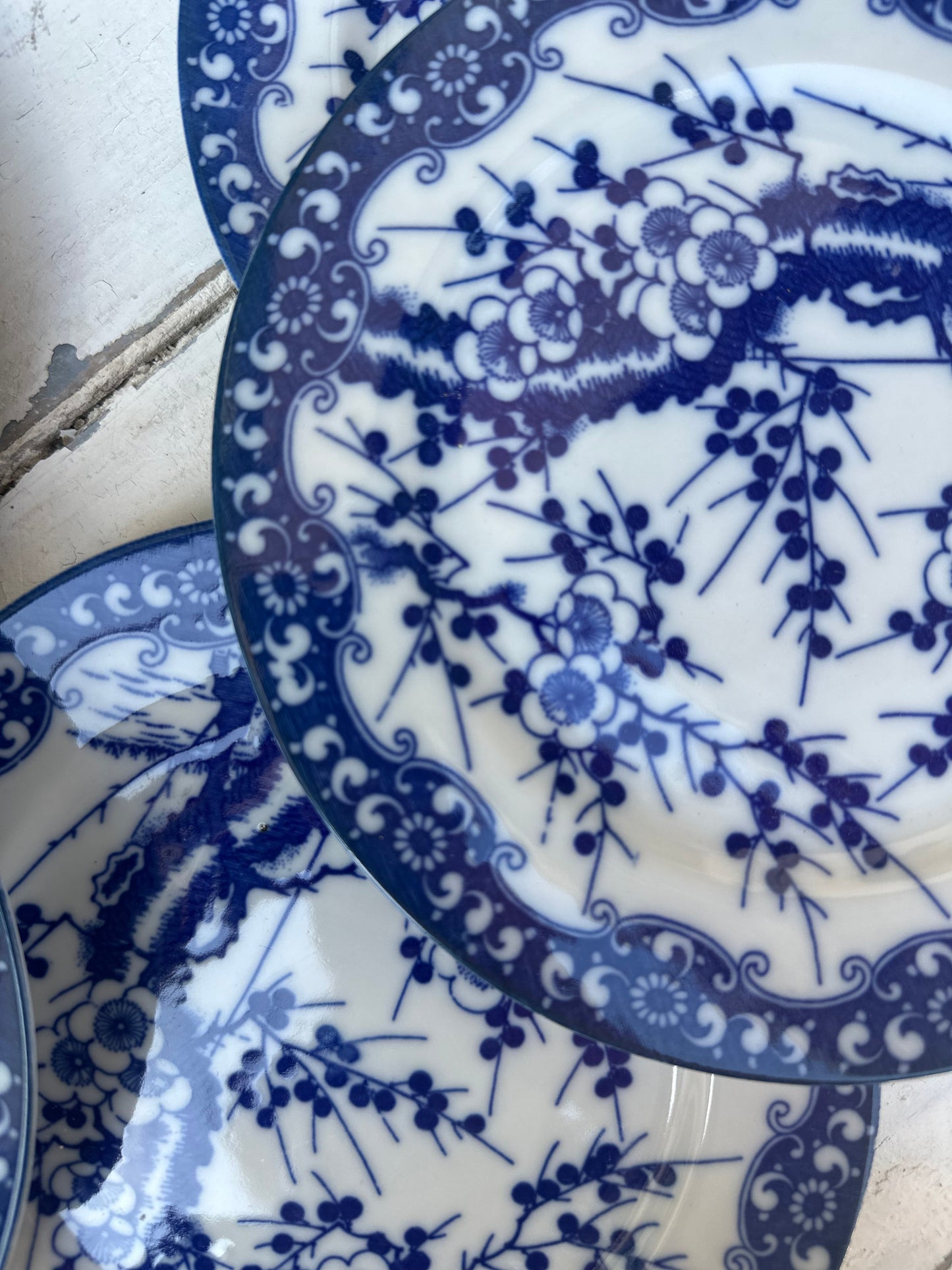 6 assiettes à dessert porcelaine japonaise De Raymonde à Zoé