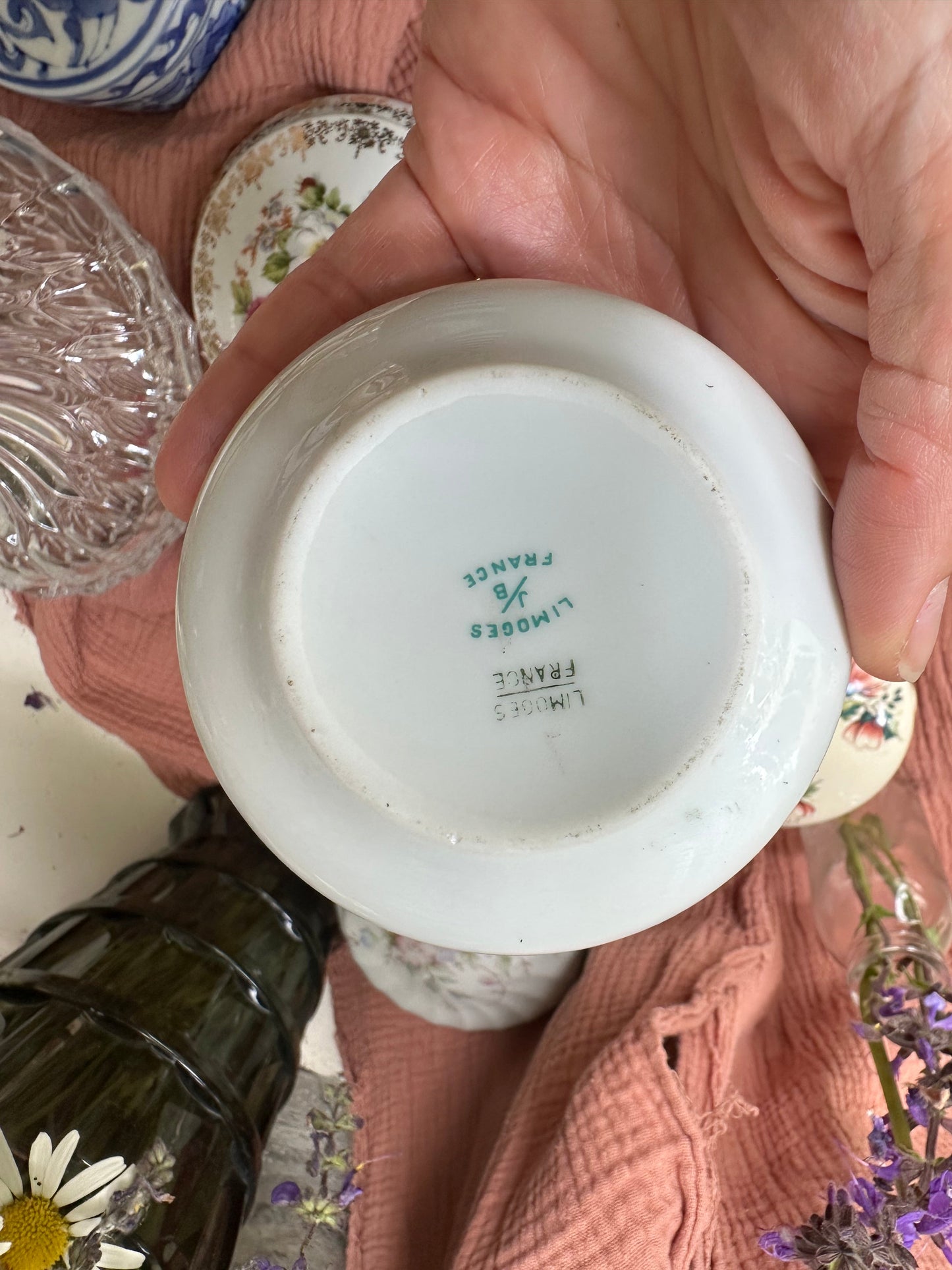 Boite à bijoux en porcelaine De Raymonde à Zoé