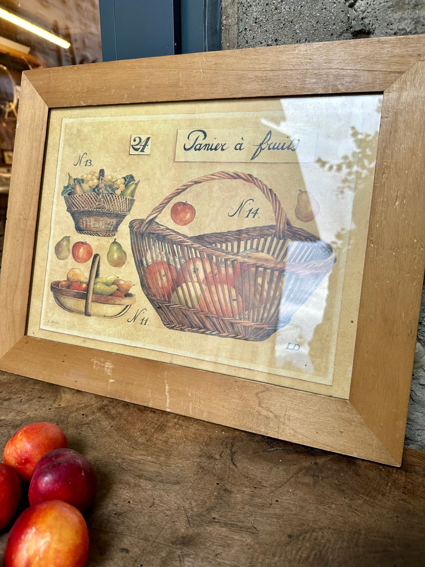 Tableau « panier à fruits » De Raymonde à Zoé