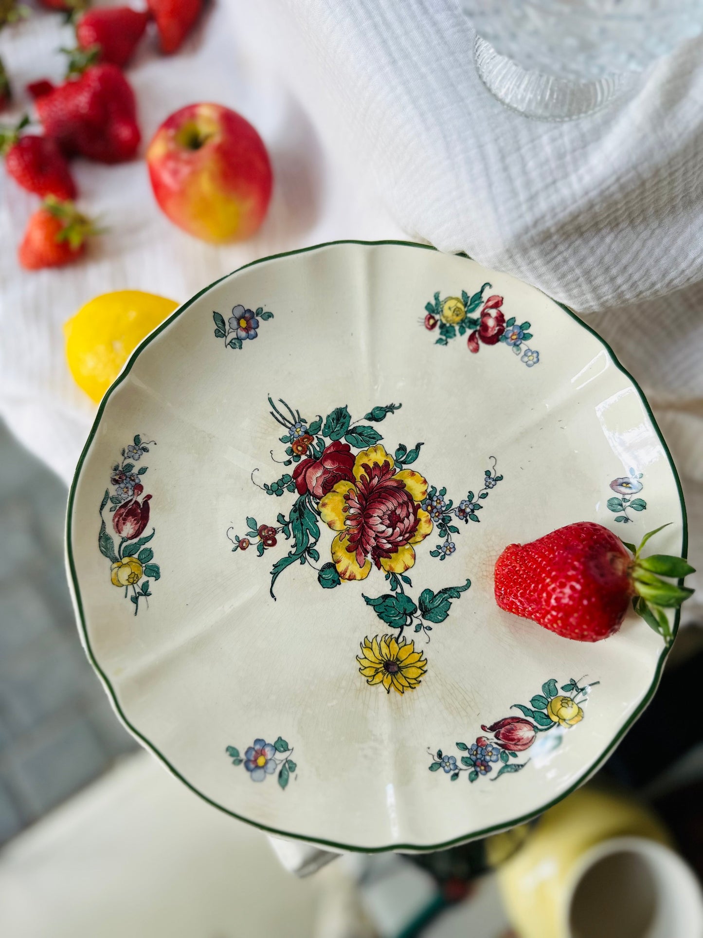 Compotier en faience Villeroy & Boch De Raymonde à Zoé