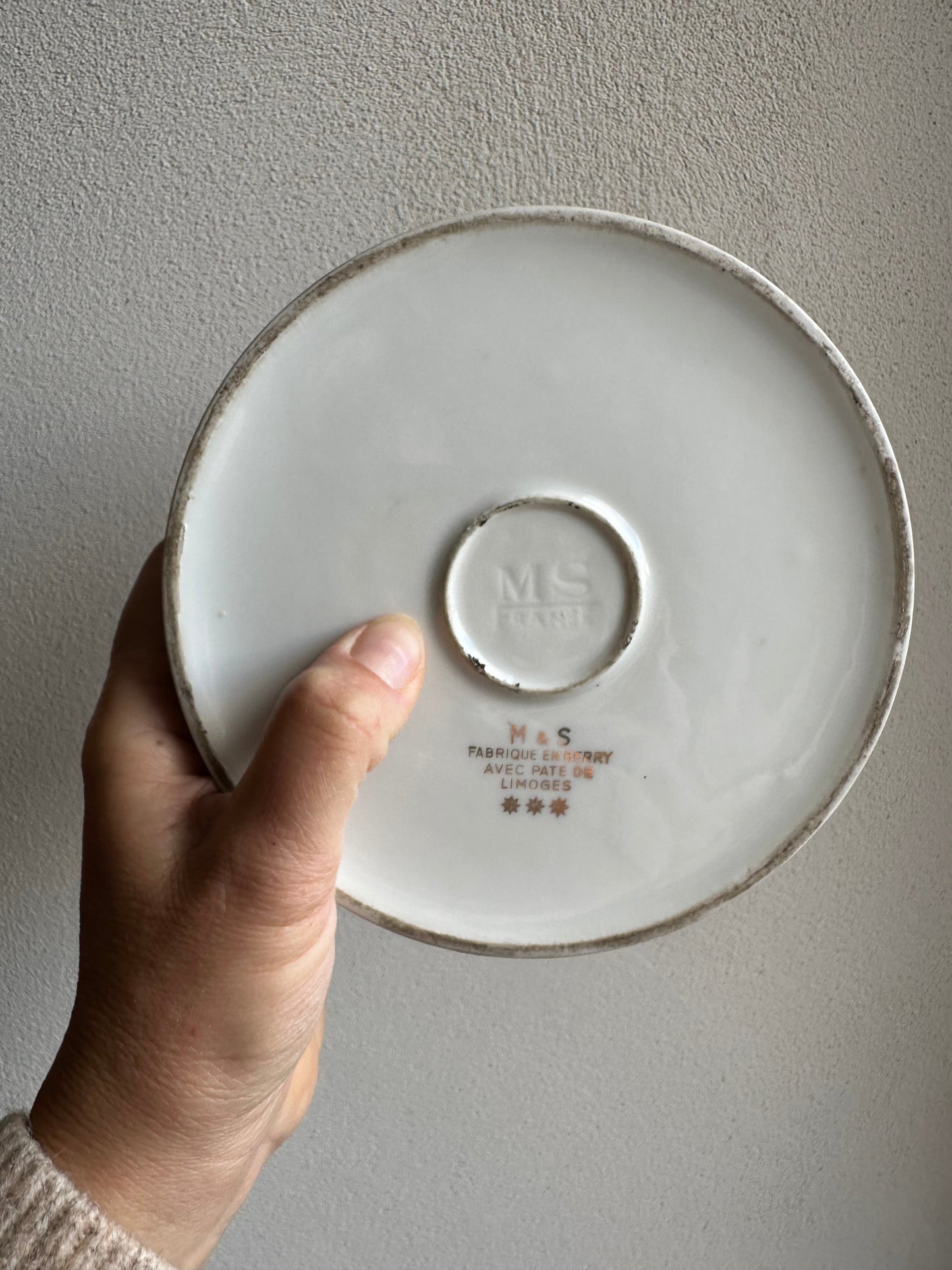 Boite à bijoux en porcelaine de Limoges De Raymonde à Zoé