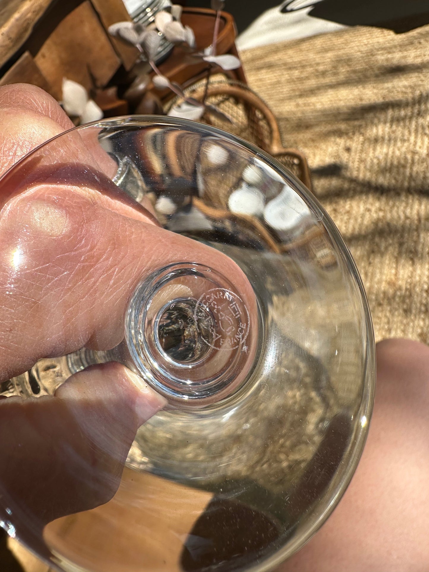 Ensemble de 6 verres a eau En cristal de Baccarat De Raymonde à Zoé