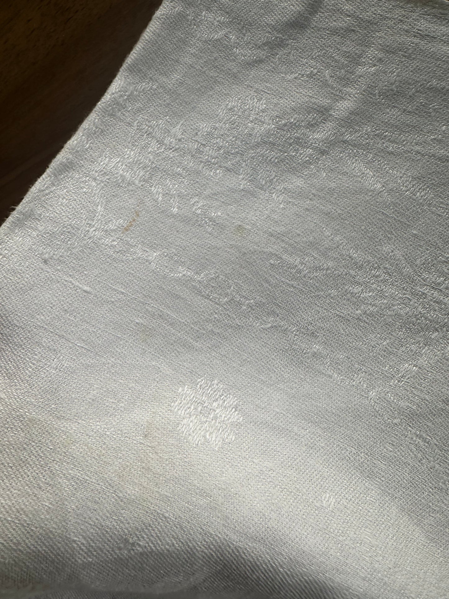 Ensemble de 7 serviettes de table en coton intiales "CP" De Raymonde à Zoé