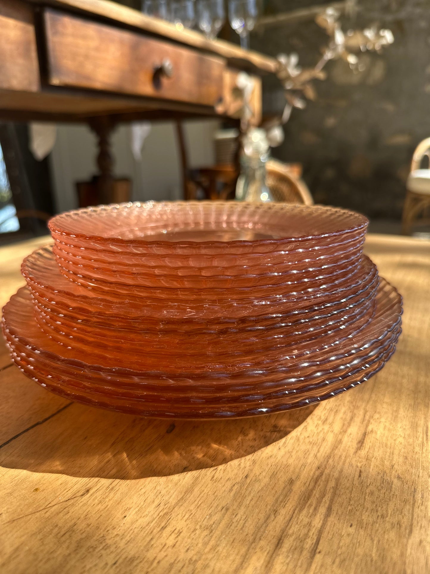 Ensemble de 16 assiettes, Arcoroc, vintage De Raymonde à Zoé