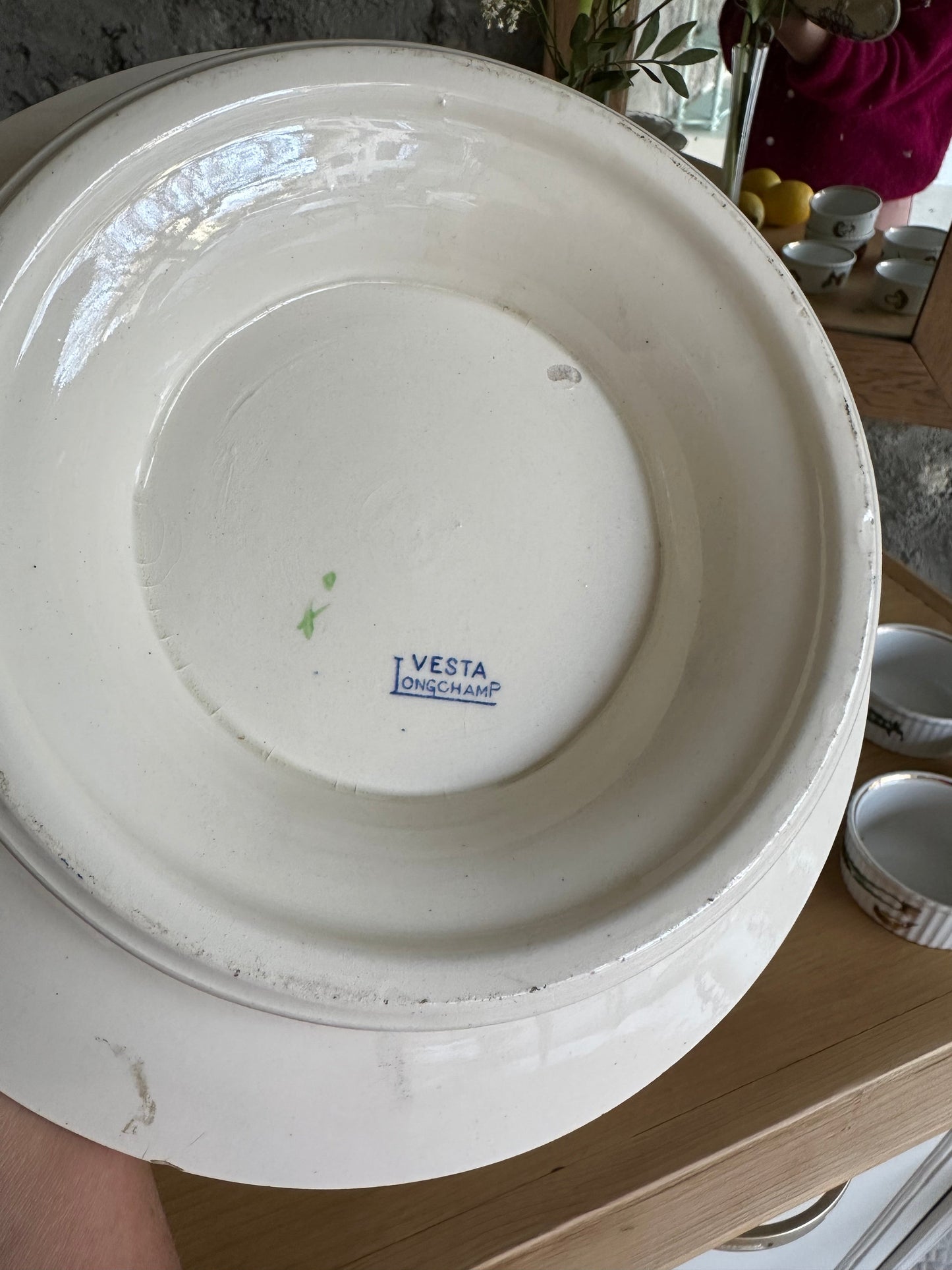 Plat pied douche Longchamp De Raymonde à Zoé
