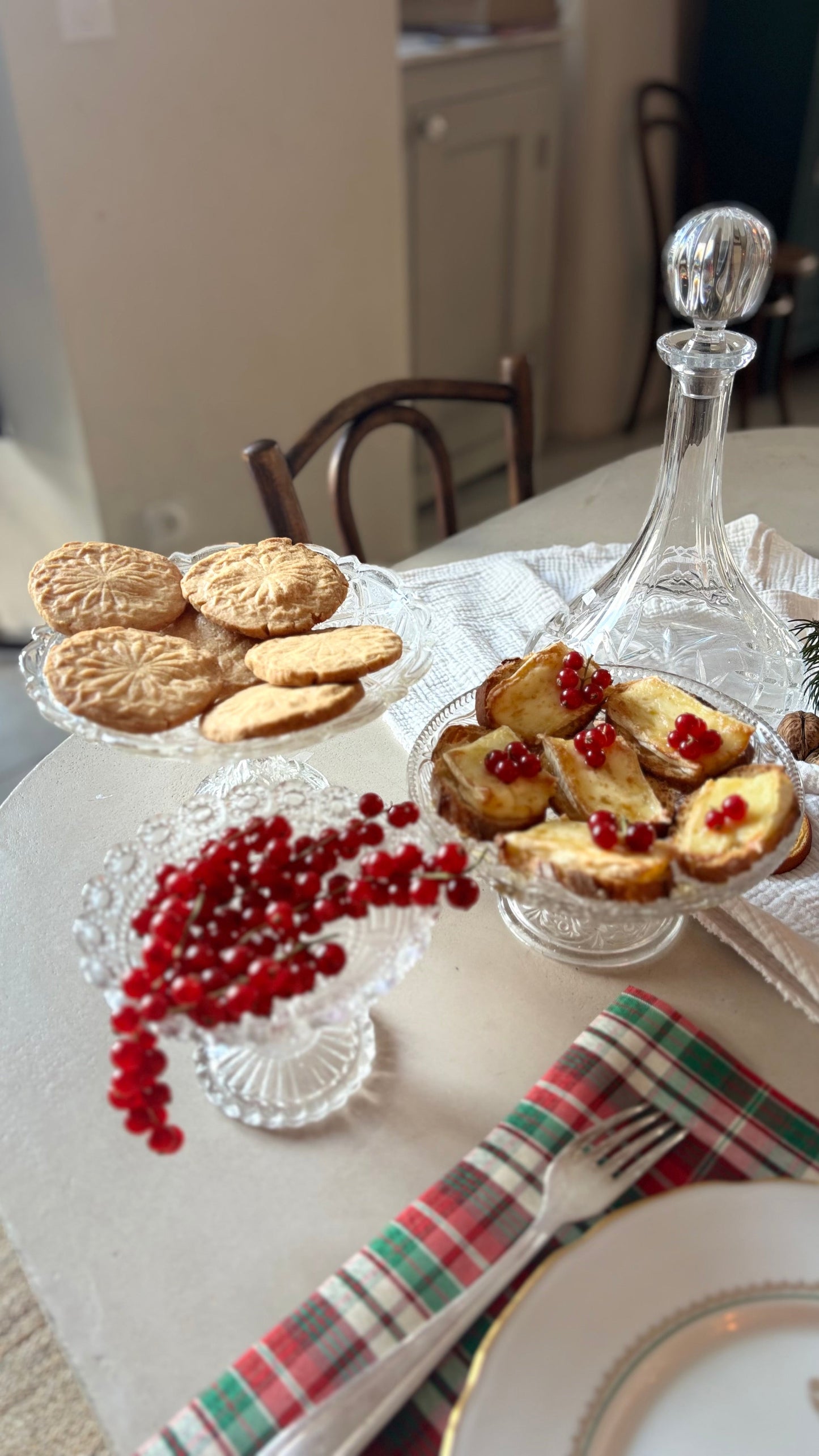 Carafe à décanter en cristal taillé De Raymonde à Zoé
