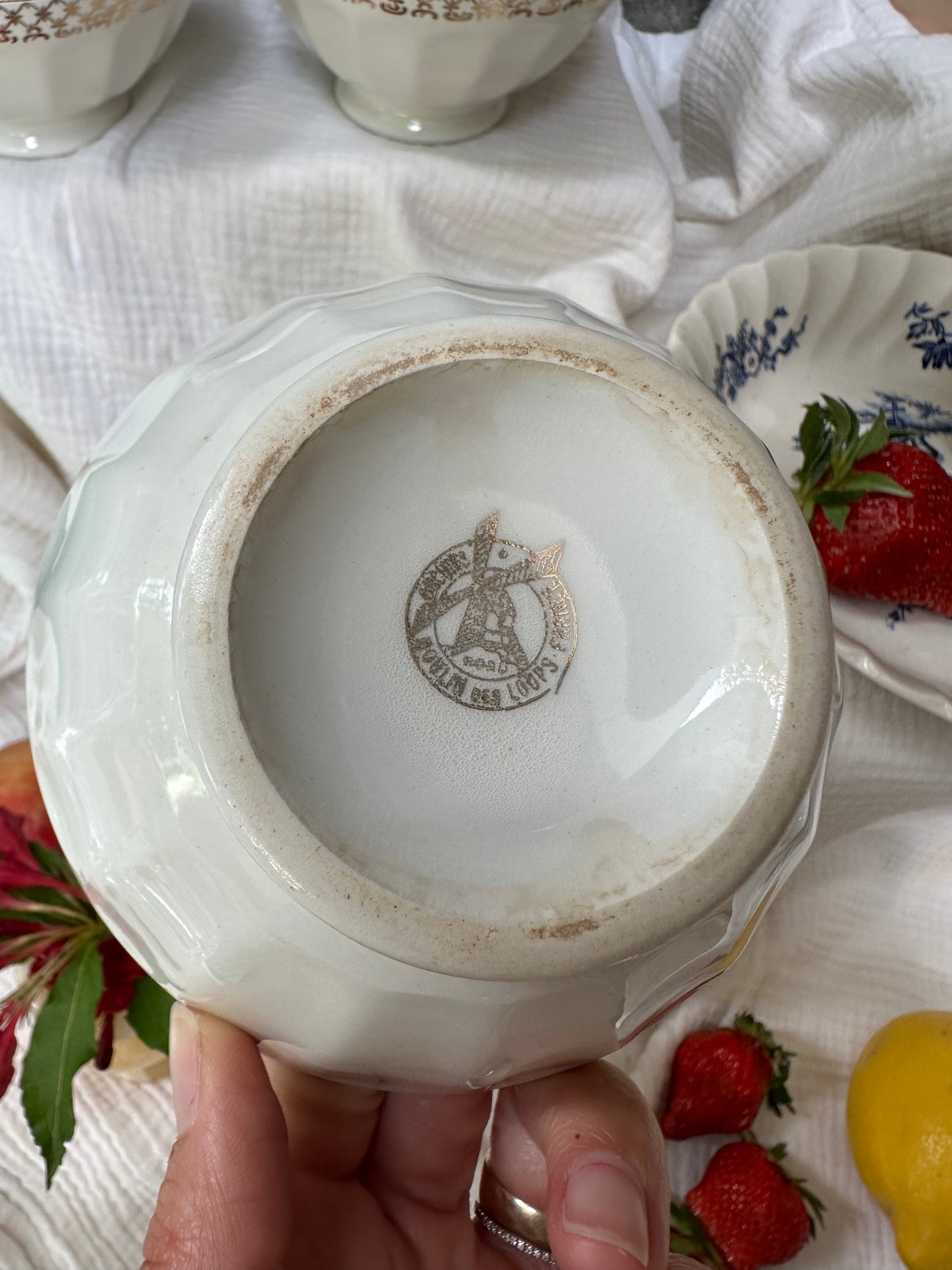 Ensemble de 3 bols vintage en faience De Raymonde à Zoé