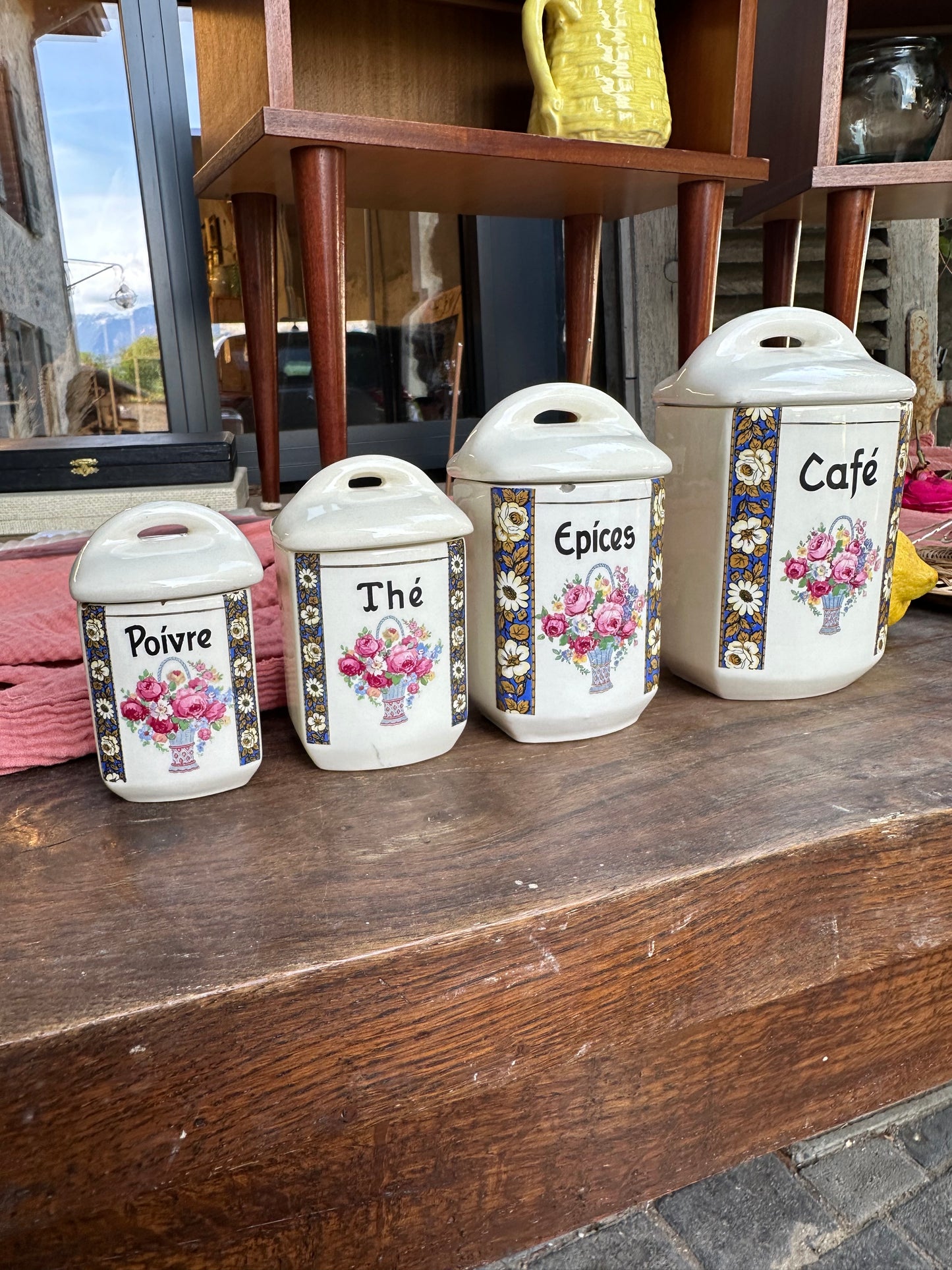 Ensemble de 4 pots à épices De Raymonde à Zoé