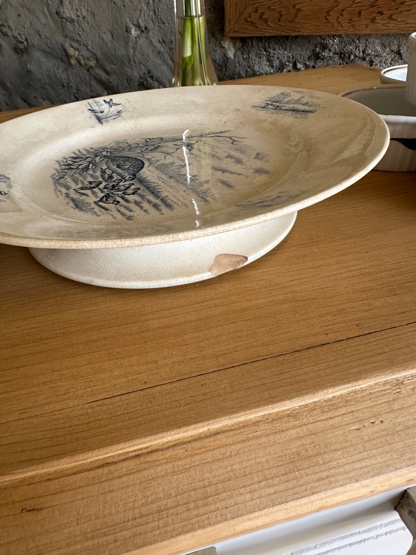 Plat pied douche en terre de fer De Raymonde à Zoé