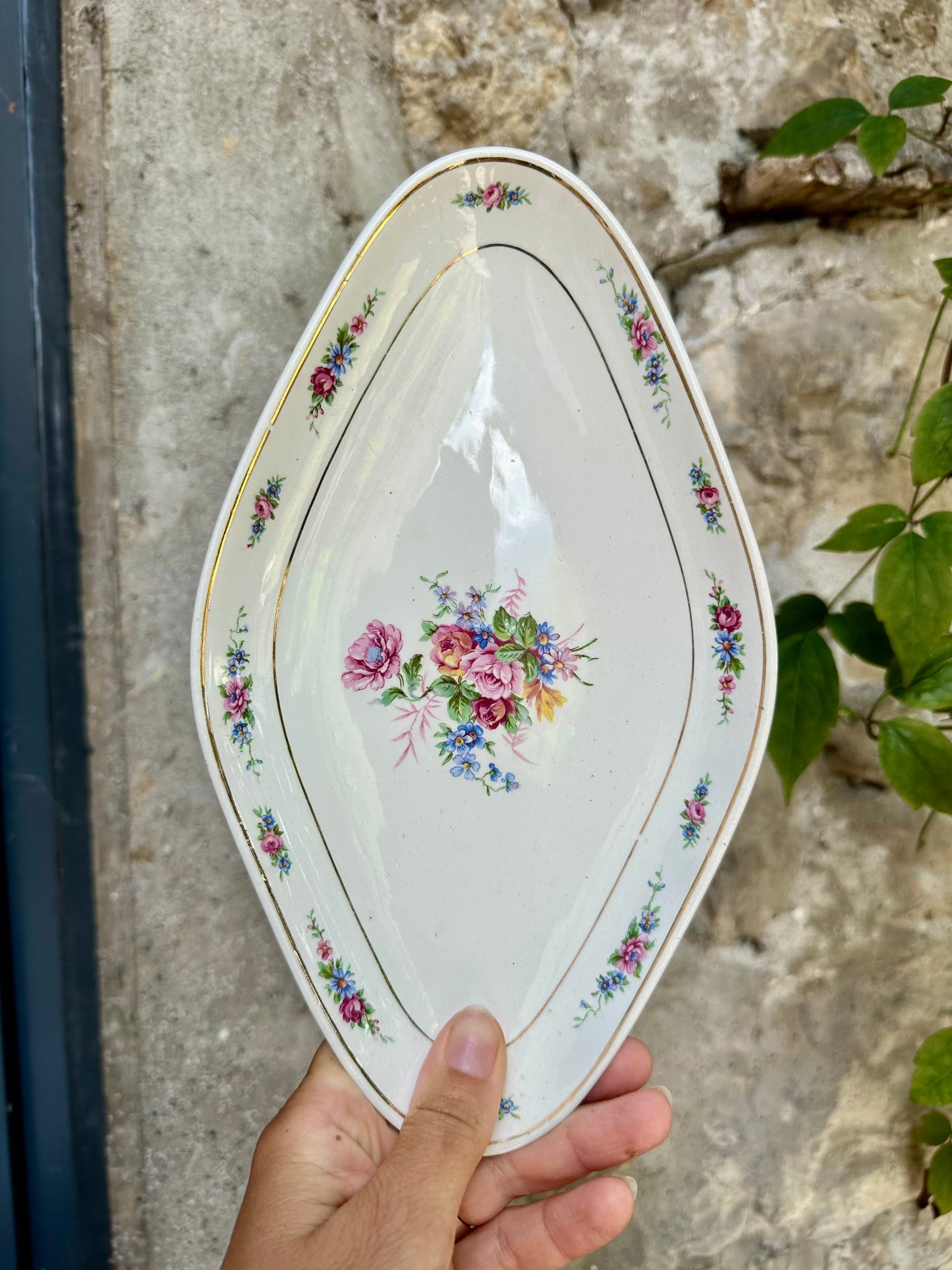 Ensemble de 2 raviers en faïence De Raymonde à Zoé