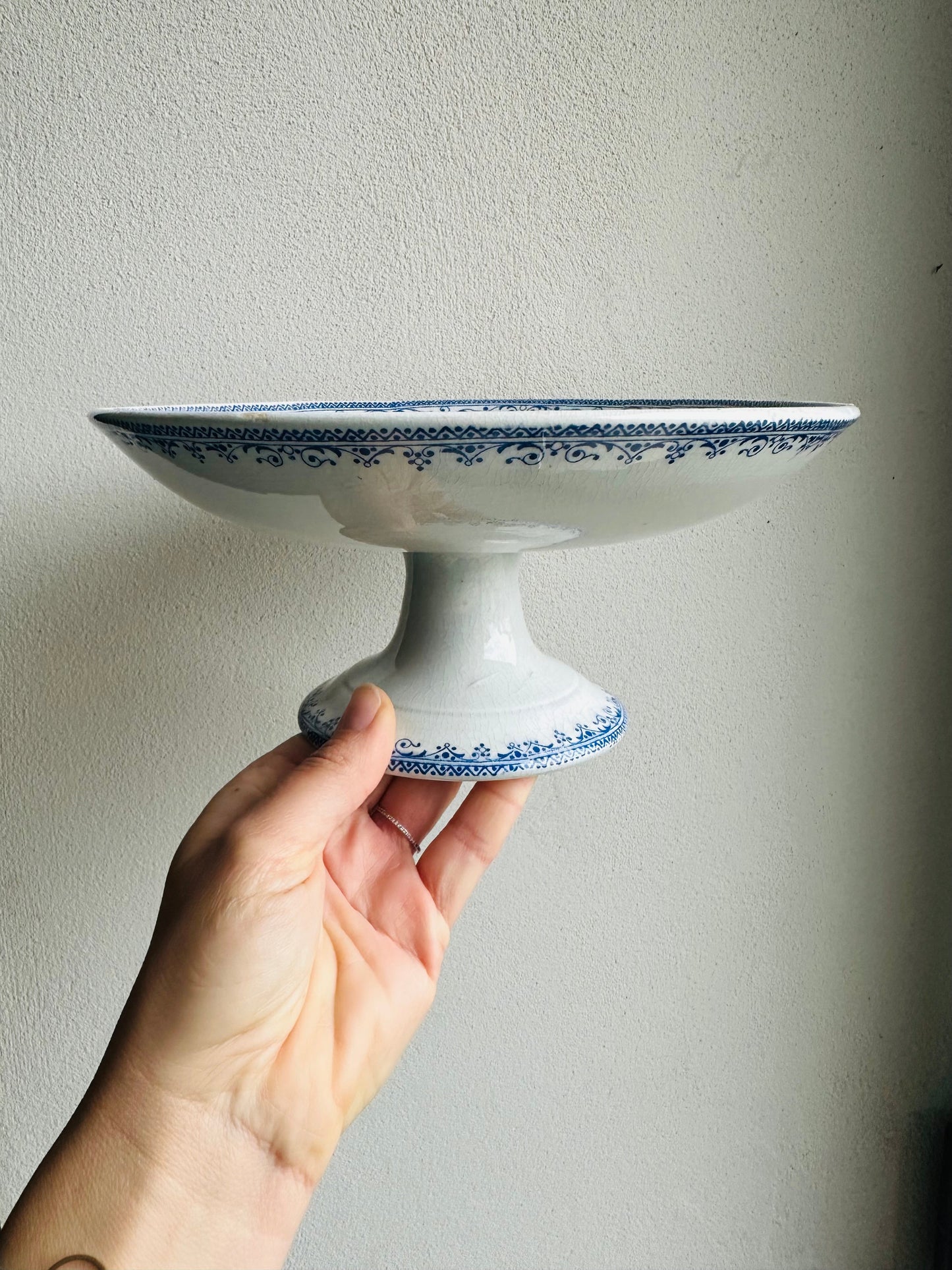 Compotier en terre de fer De Raymonde à Zoé