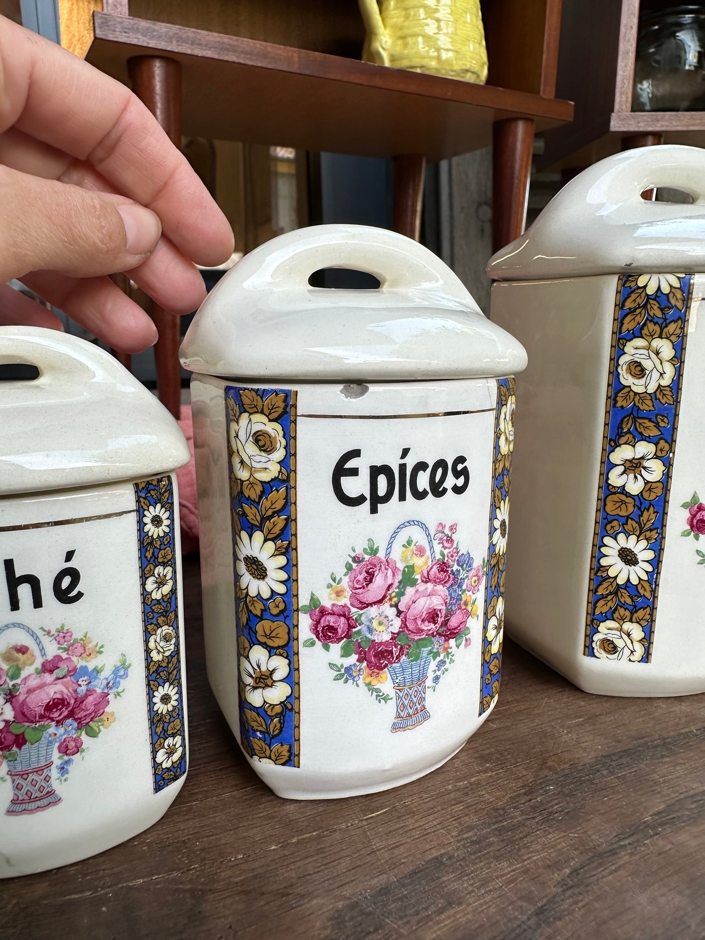 Ensemble de 4 pots à épices De Raymonde à Zoé