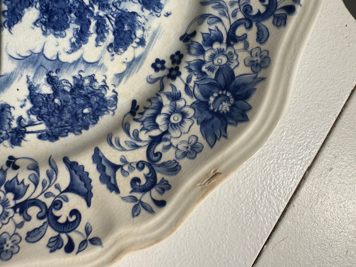 Ensemble de 10 assiettes plates Derby Sarreguemines De Raymonde à Zoé