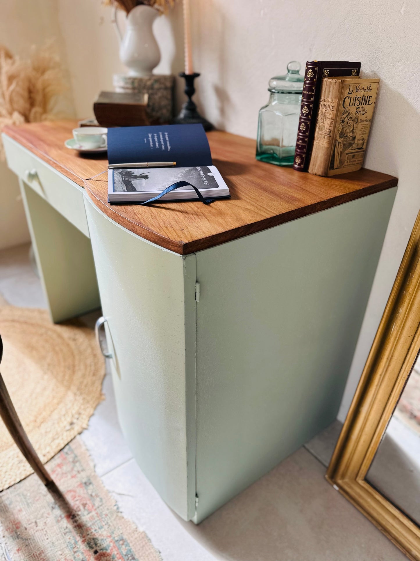 Bureau vintage relooké De Raymonde à Zoé