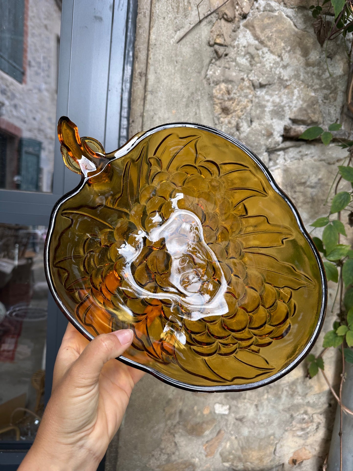 saladier ou coupe a fruits en verre De Raymonde à Zoé