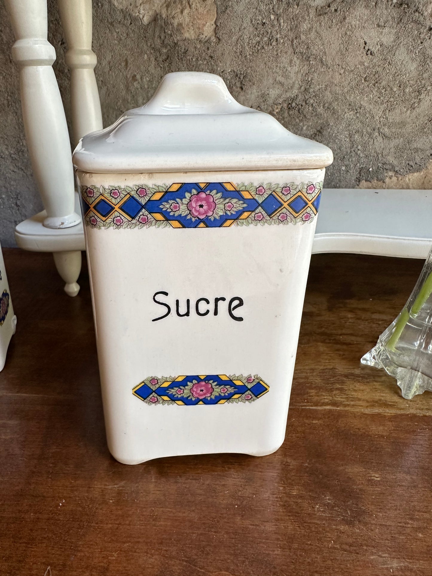 Ensemble de 2 boîtes à épices anciennes De Raymonde à Zoé