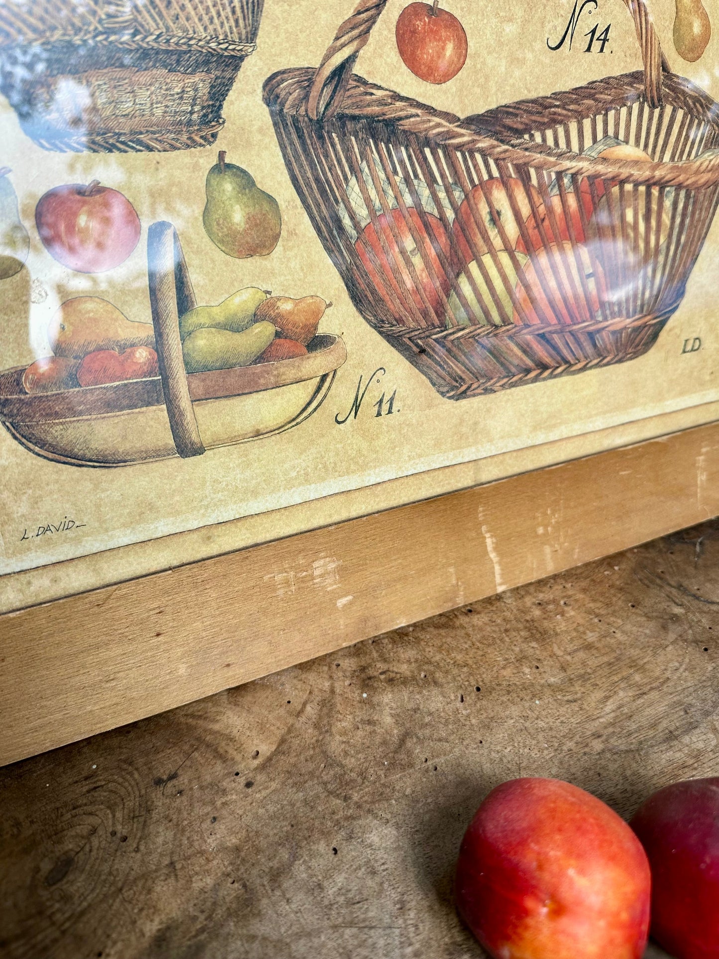 Tableau « panier à fruits » De Raymonde à Zoé