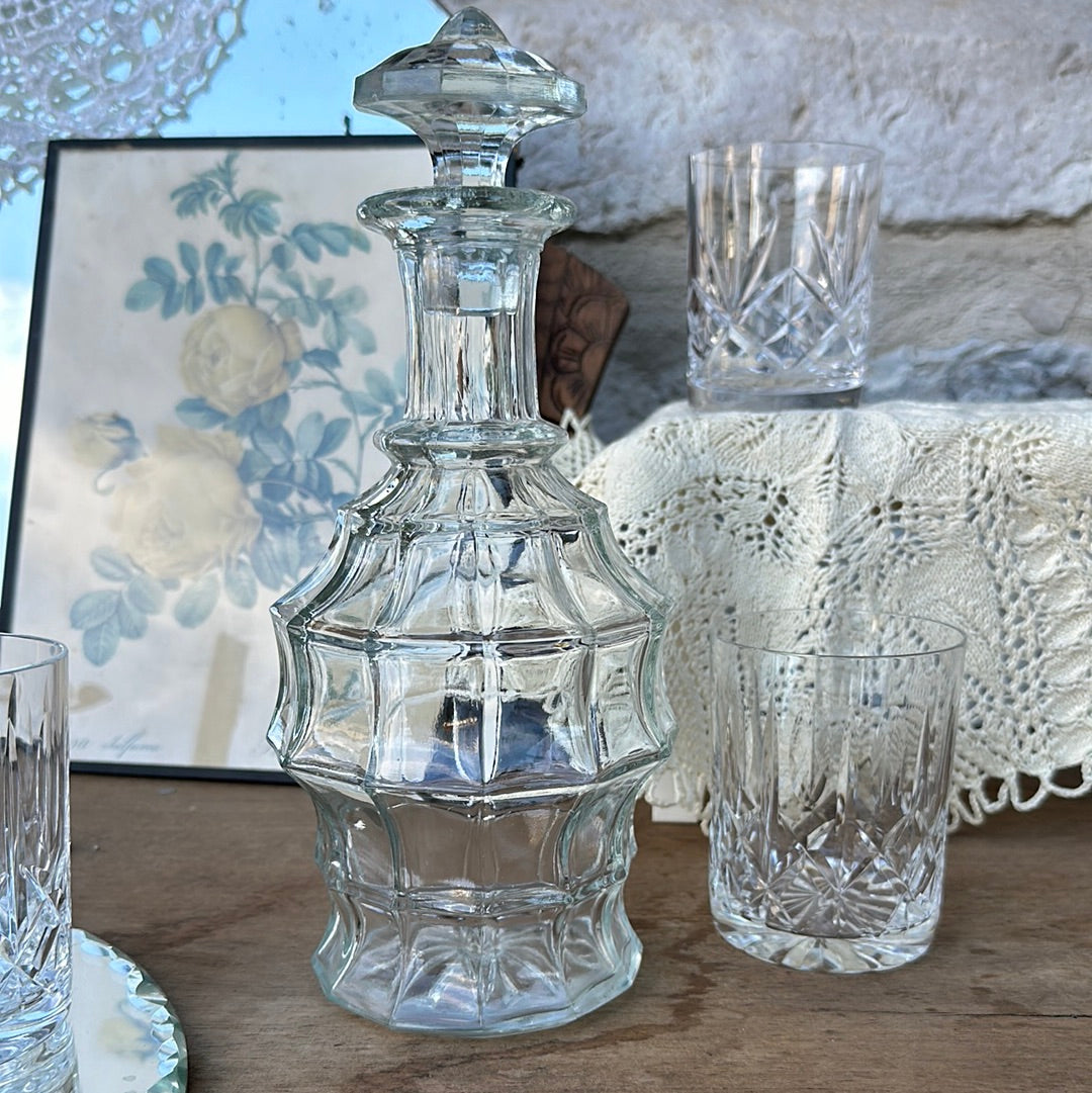 Carafe en verre avec bouchon De Raymonde à Zoé