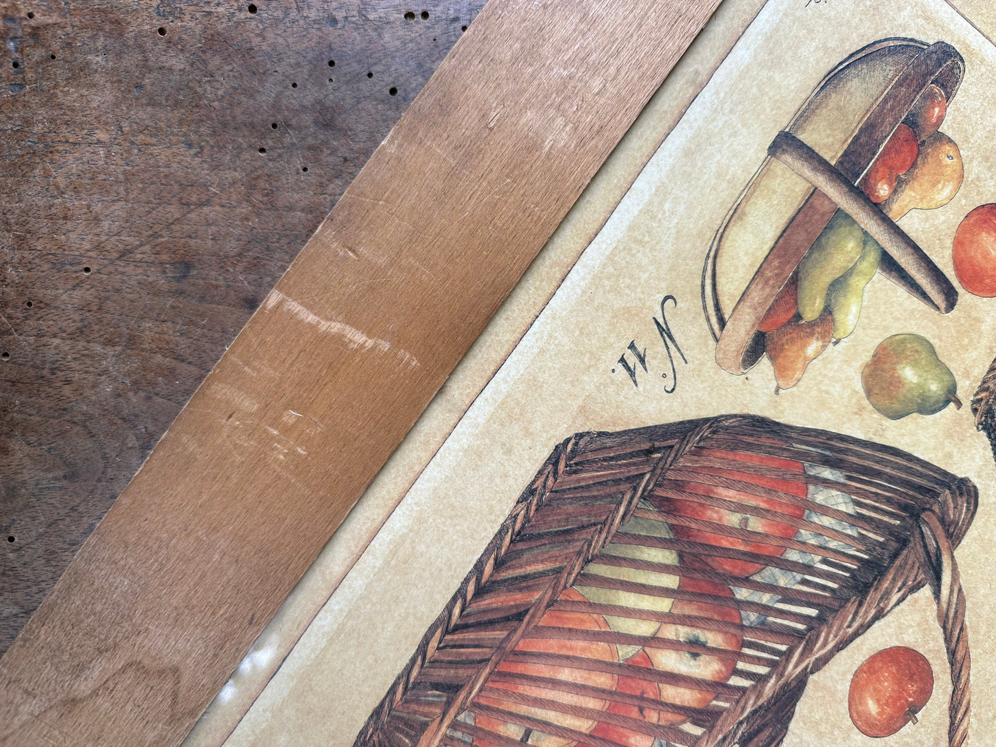 Tableau « panier à fruits » De Raymonde à Zoé