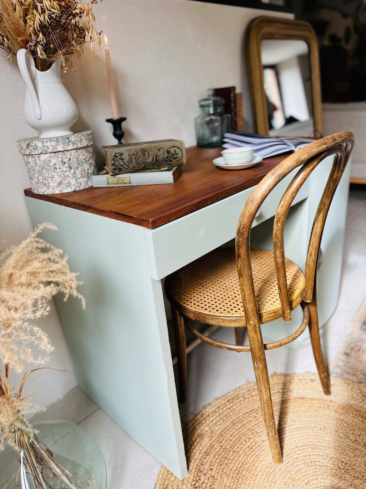 Bureau vintage relooké De Raymonde à Zoé