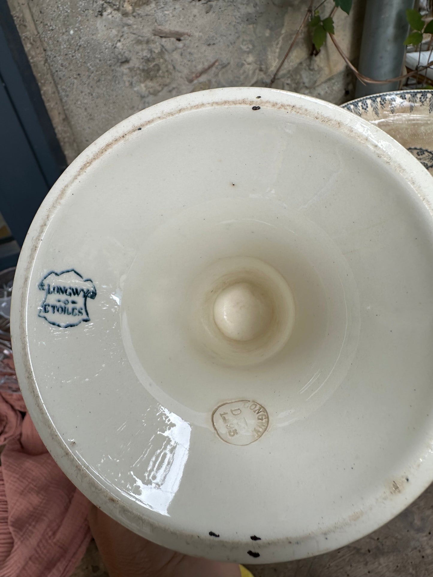 Compotier en terre de fer Longwy De Raymonde à Zoé