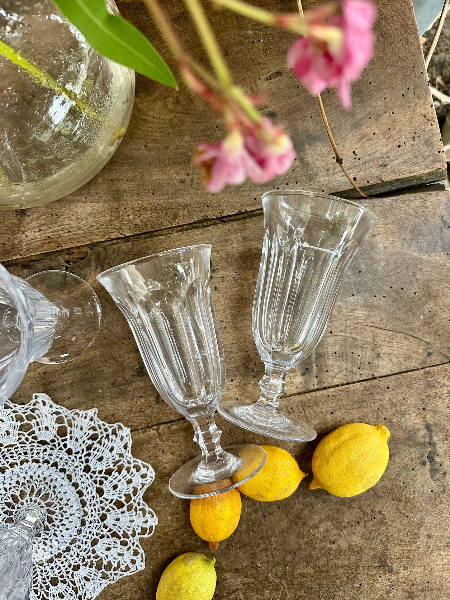 4 coupes à dessert et glaces en cristal De Raymonde à Zoé