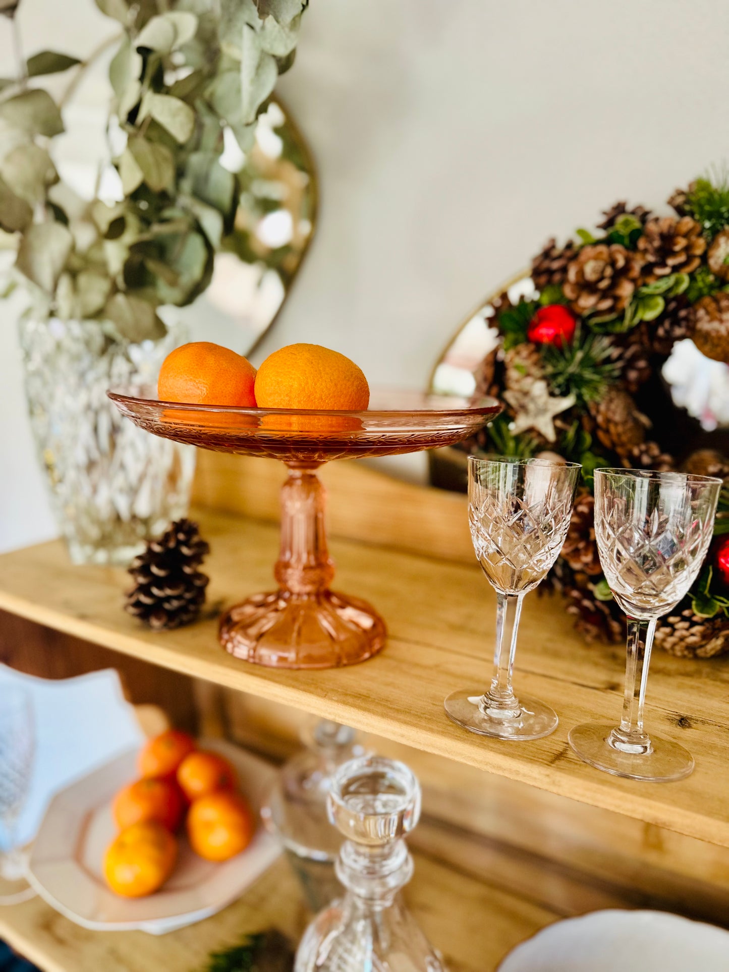 Ensemble de 6 verres à liqueur cristal taillé