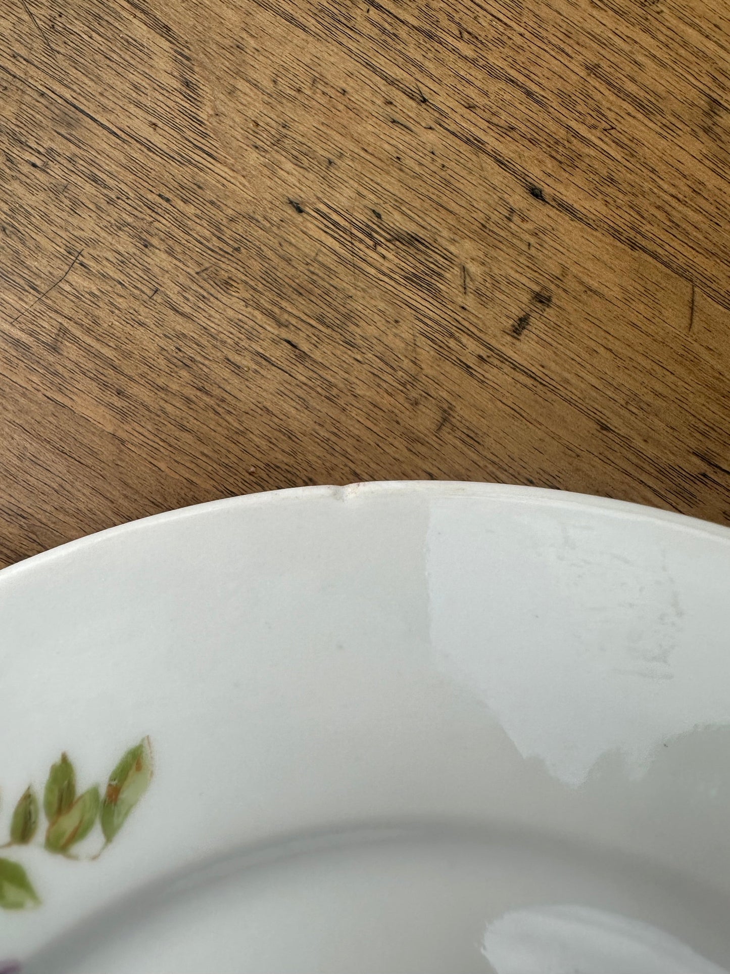 6 assiettes plates en porcelaine De Raymonde à Zoé