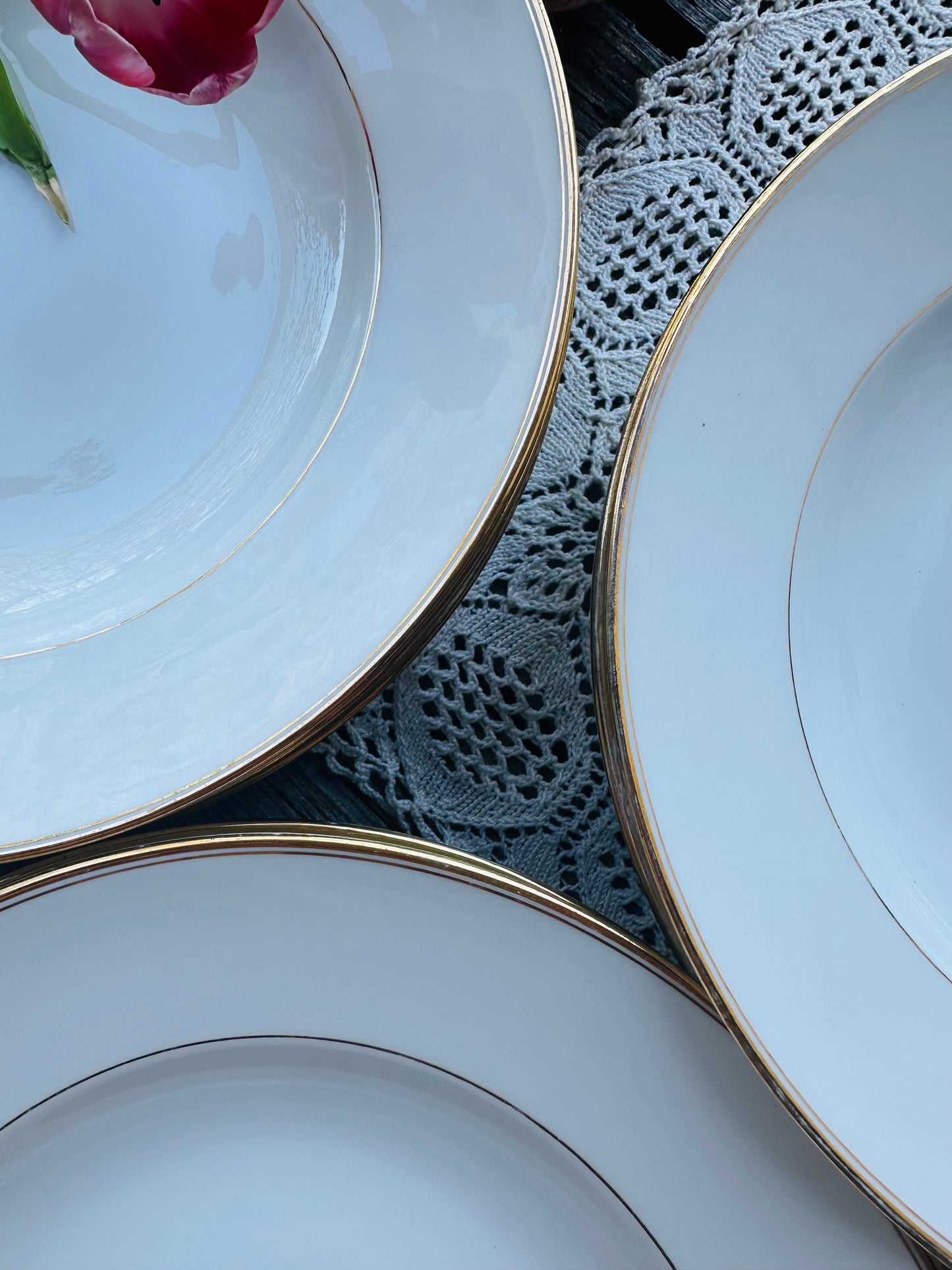 9 Assiettes creuse en porcelaine De Raymonde à Zoé