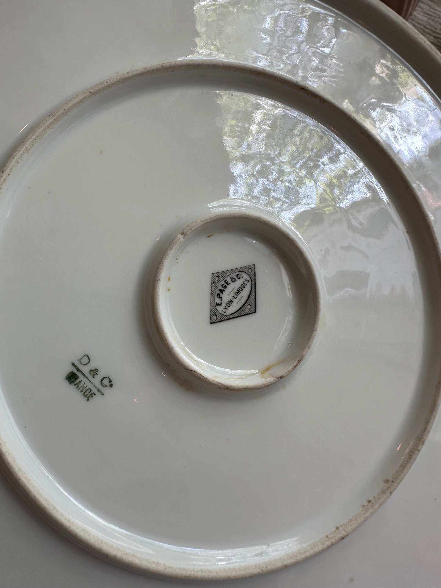 Plat à tarte en porcelaine De Raymonde à Zoé