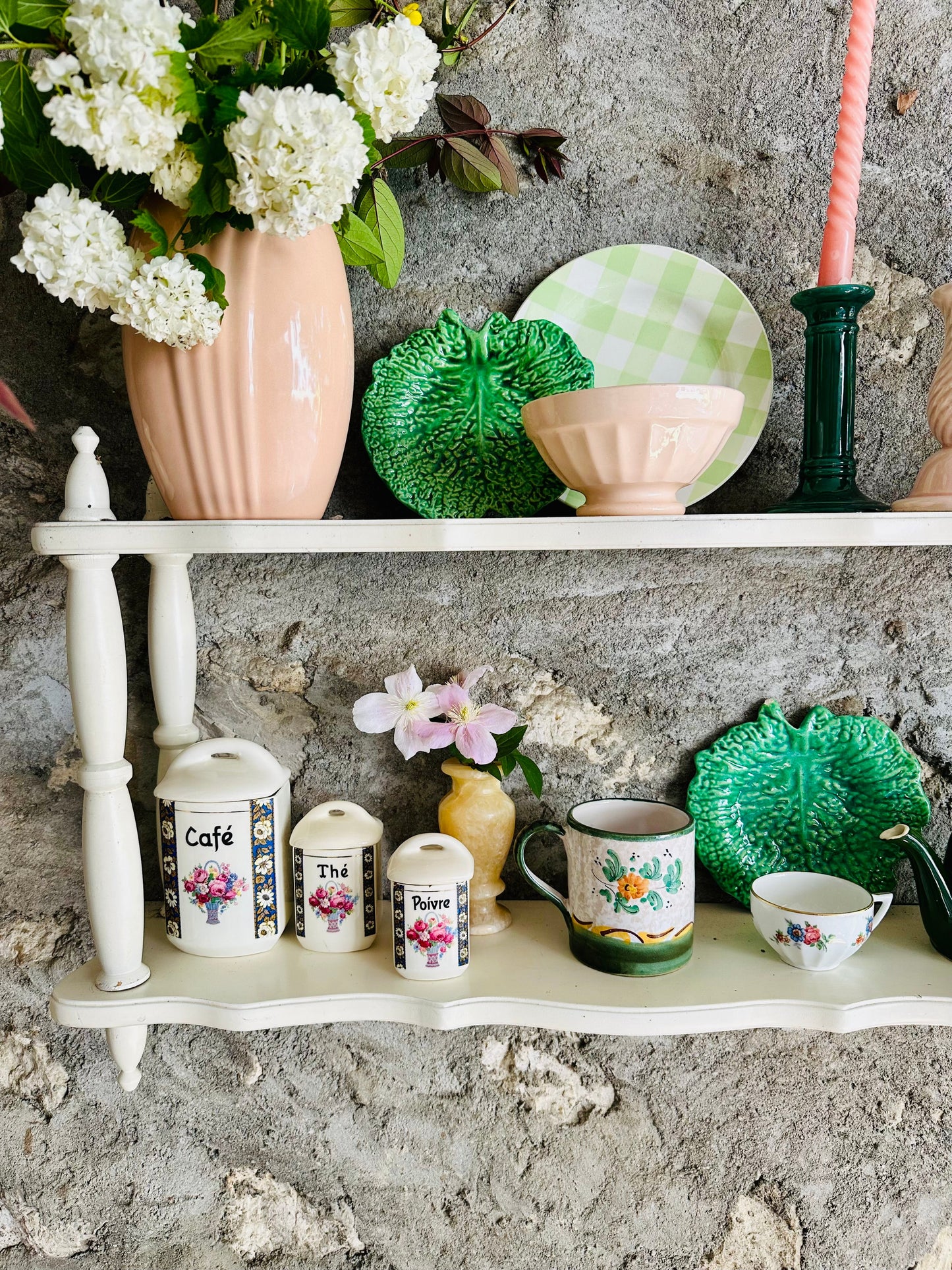 Mug vintage en céramique peint à la main De Raymonde à Zoé