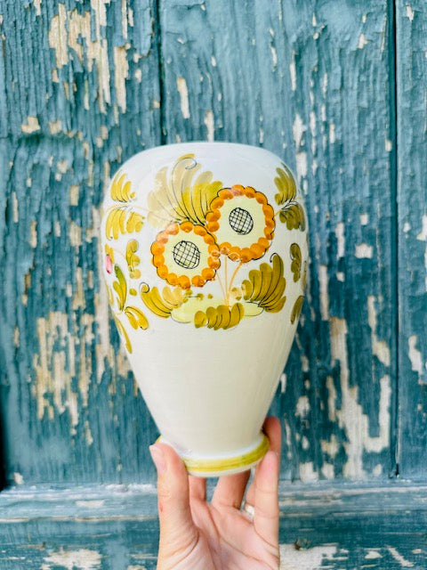 Vase vintage céramique italienne De Raymonde à Zoé
