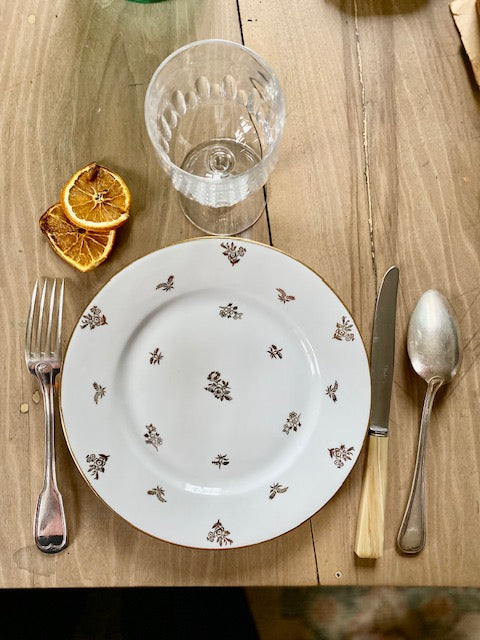 Ensemble de 12 grandes cuillères en métal argenté De Raymonde à Zoé