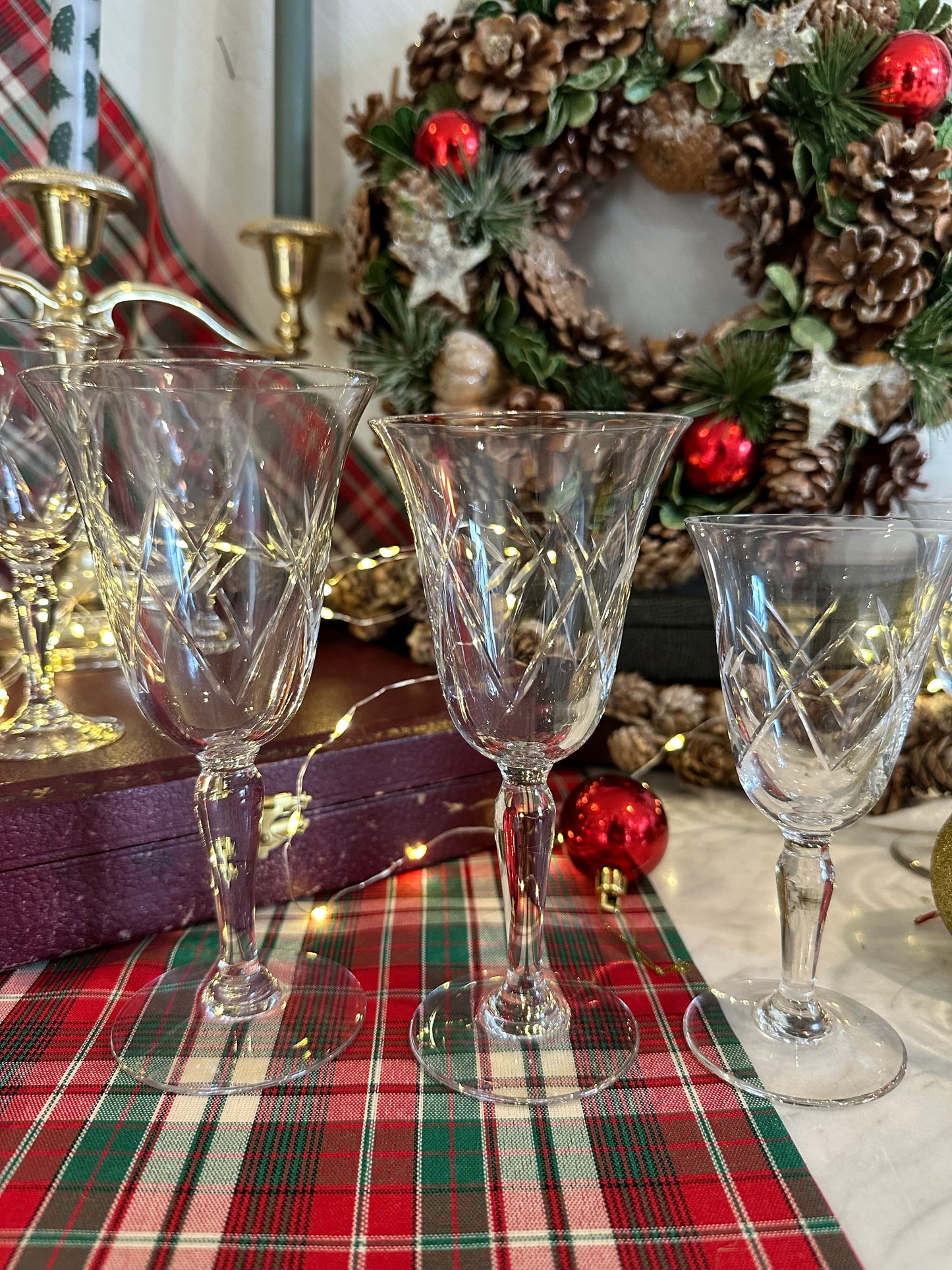 6 verres à liqueur ou apéritif en verre ciselé De Raymonde à Zoé