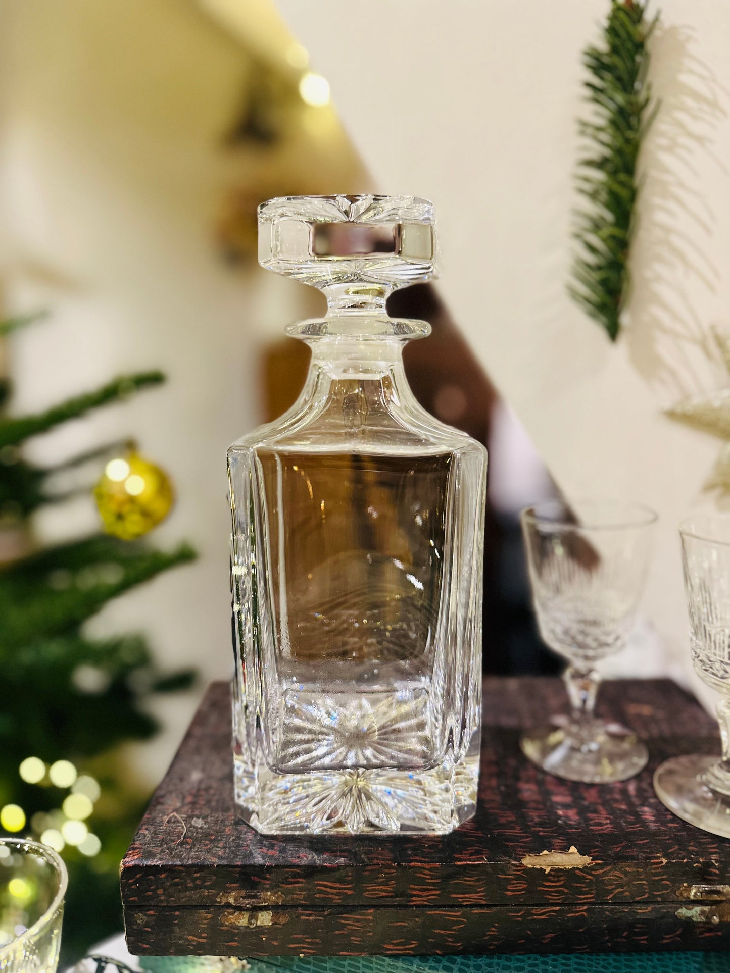 Carafe à whisky en cristal De Raymonde à Zoé