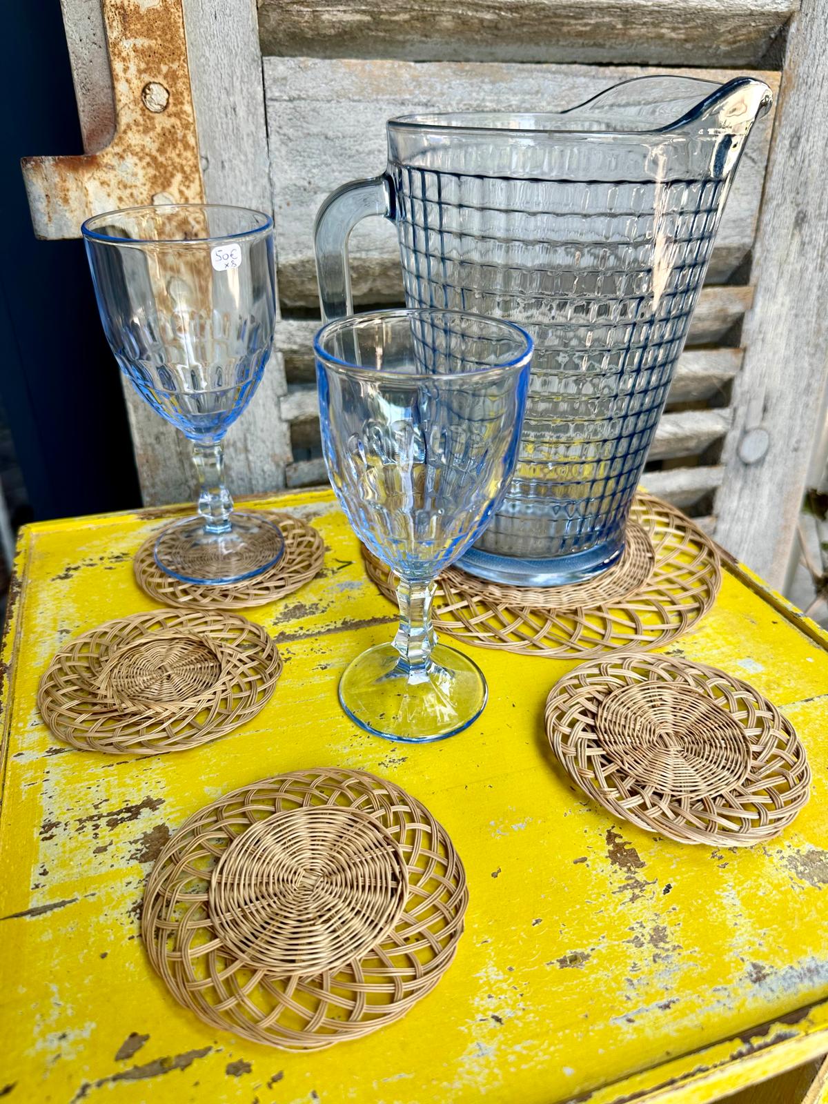 Dessous de bouteille et de verres De Raymonde à Zoé