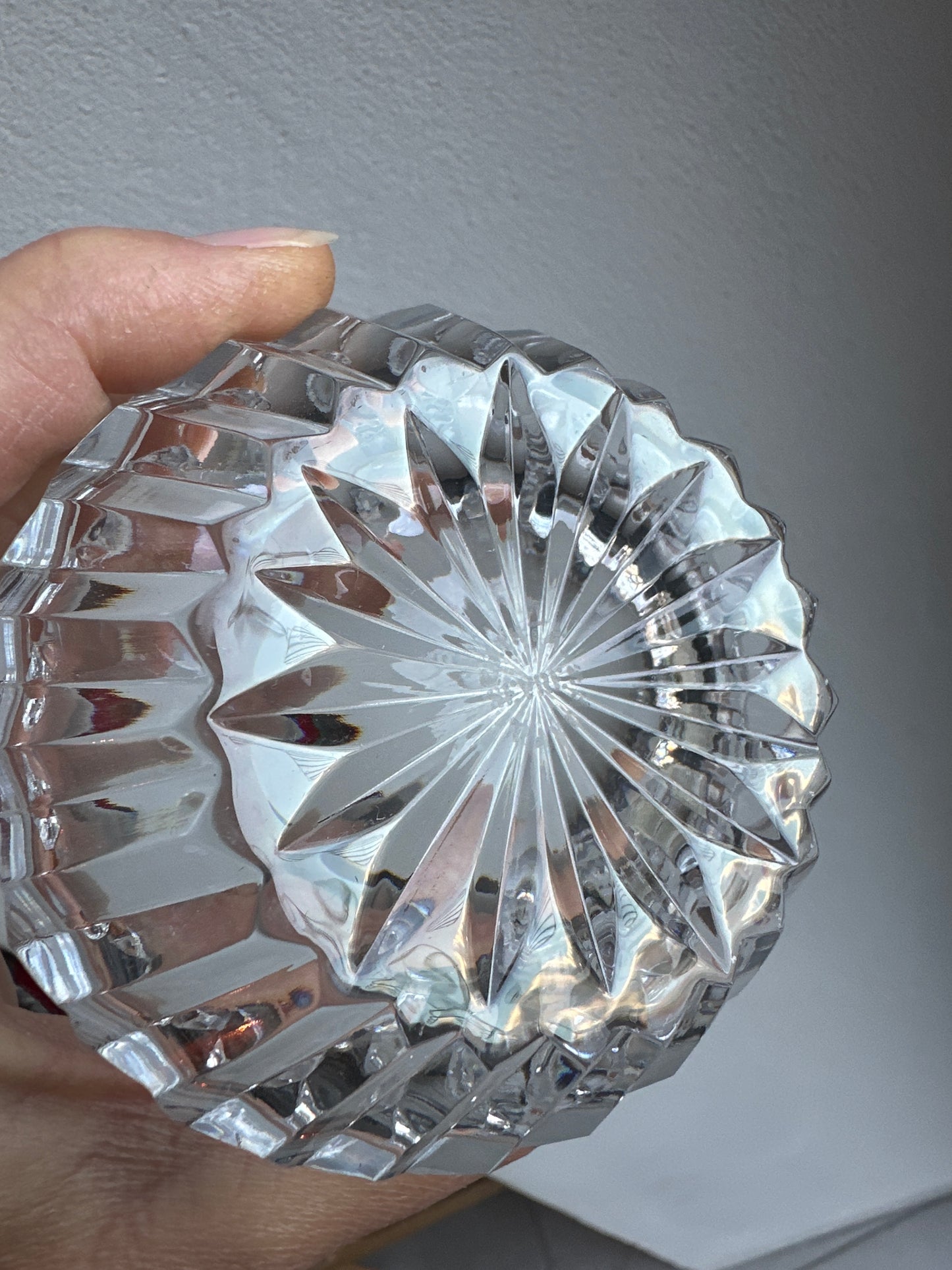 Ensemble de 3 verres à whisky en cristal de Sèvres De Raymonde à Zoé