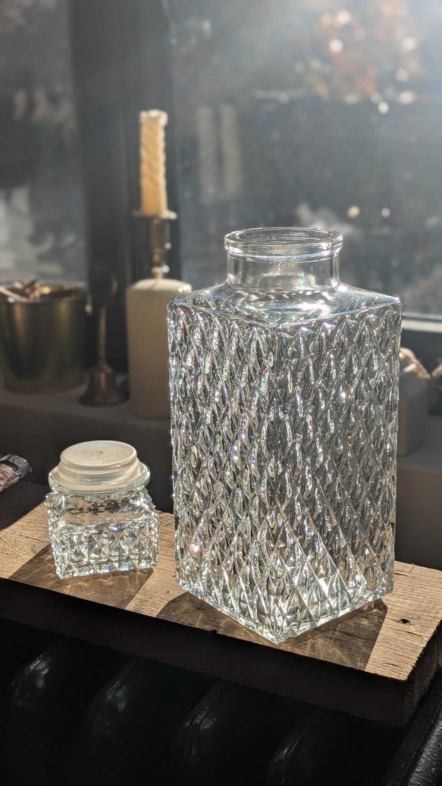 Carafe à whisky en verre De Raymonde à Zoé