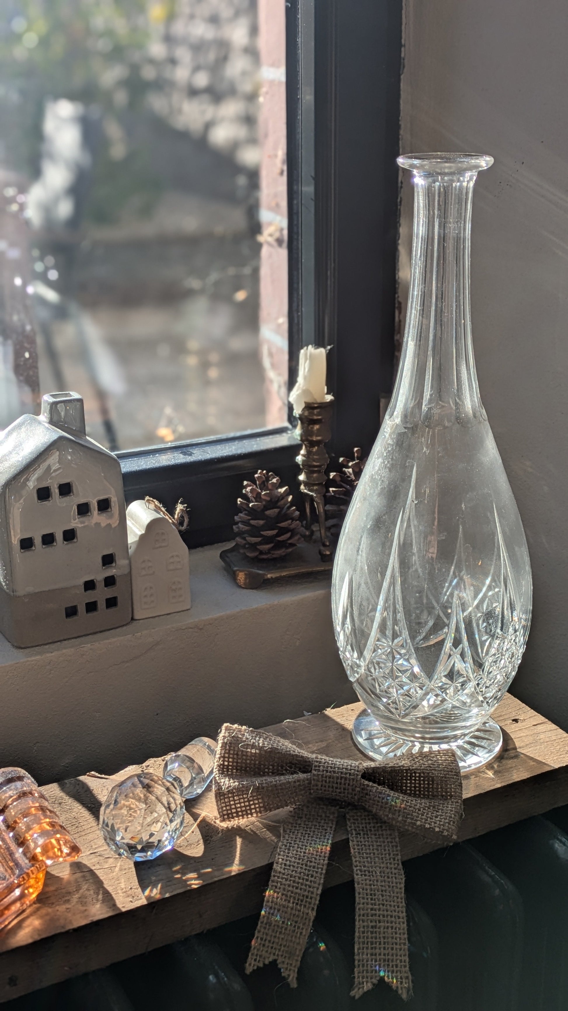 Carafe à décanter en cristal taillé De Raymonde à Zoé