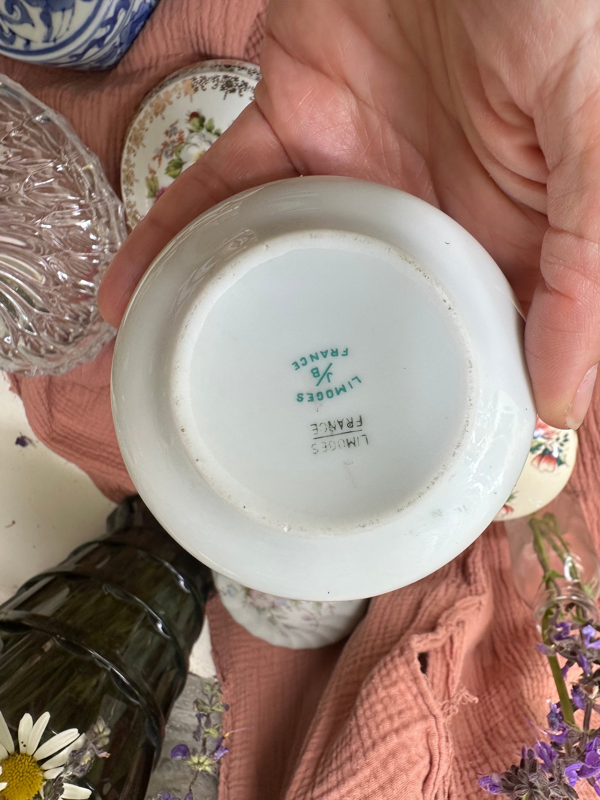 Boite à bijoux en porcelaine De Raymonde à Zoé