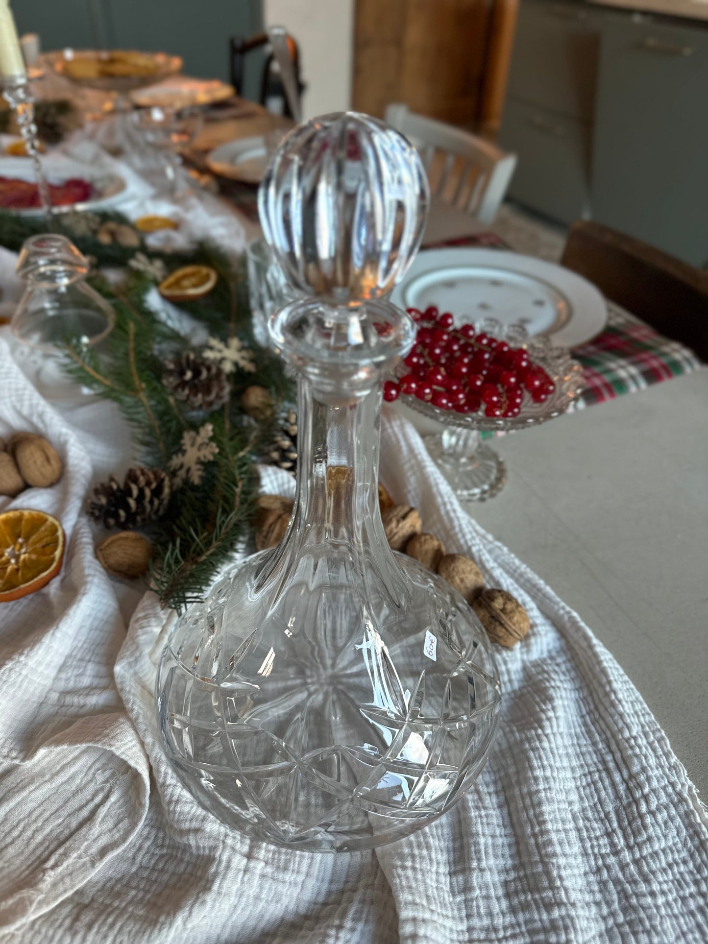 Carafe à décanter en cristal taillé De Raymonde à Zoé