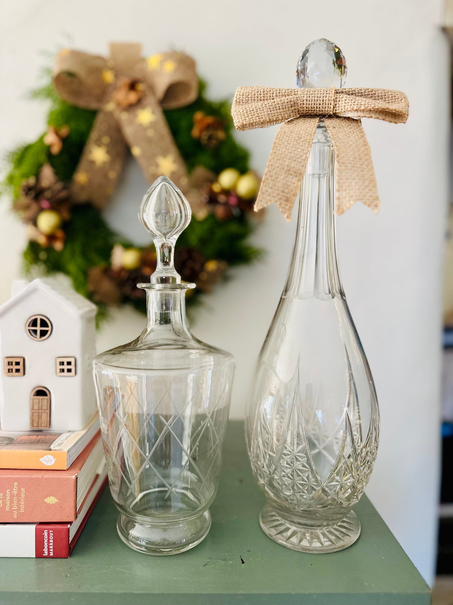 Carafe à décanter en cristal taillé De Raymonde à Zoé