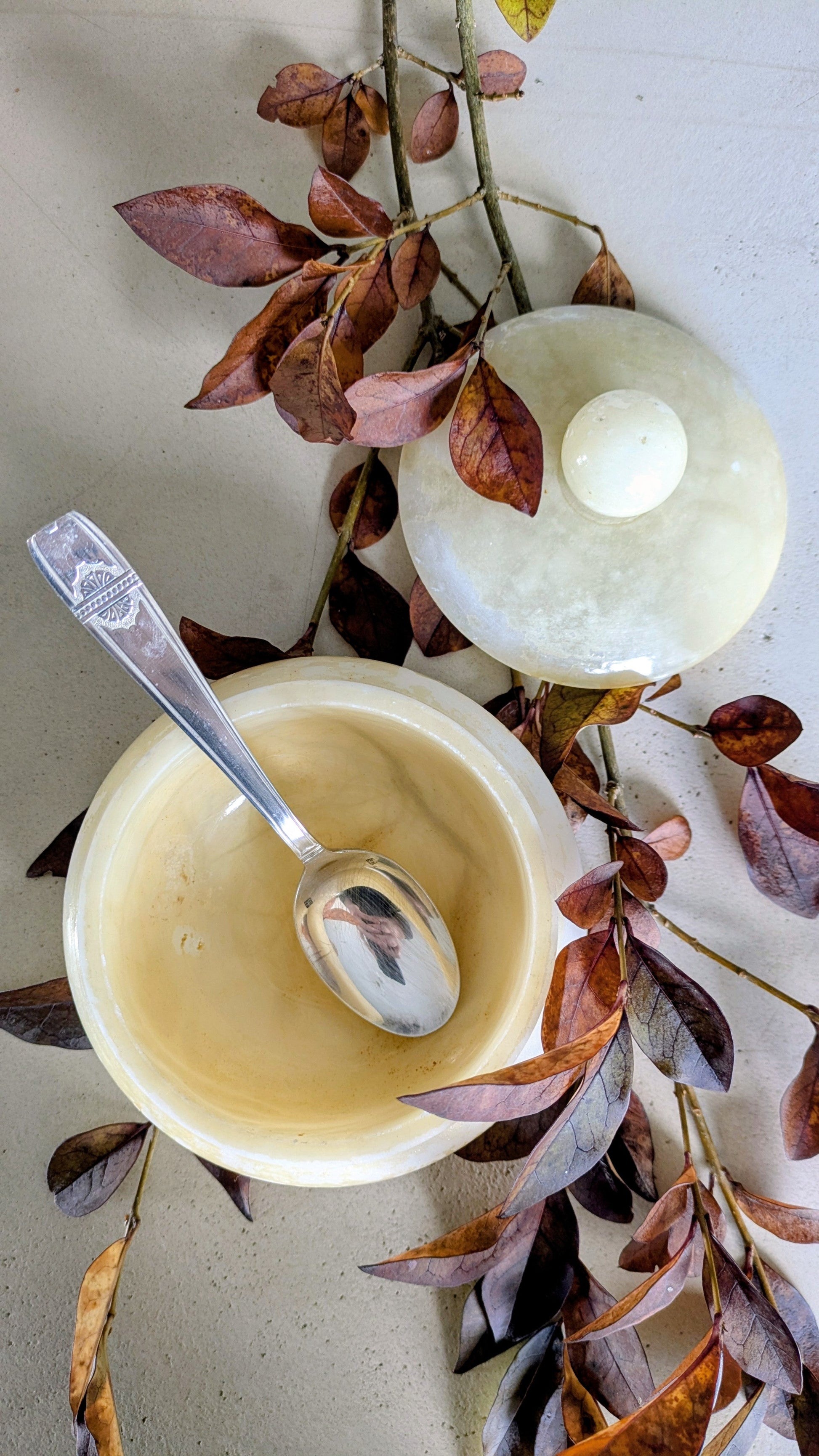 Boite à bijoux en albâtre De Raymonde à Zoé