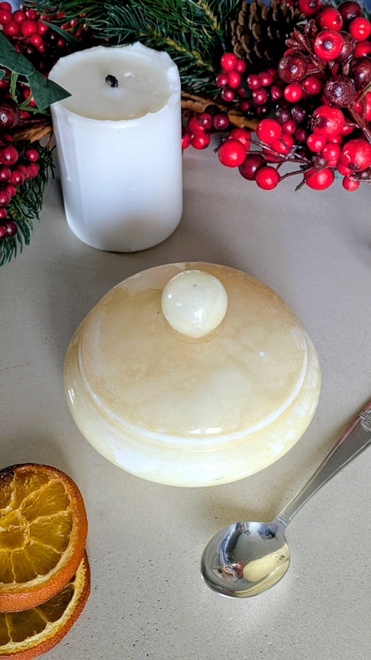 Boite à bijoux en albâtre De Raymonde à Zoé