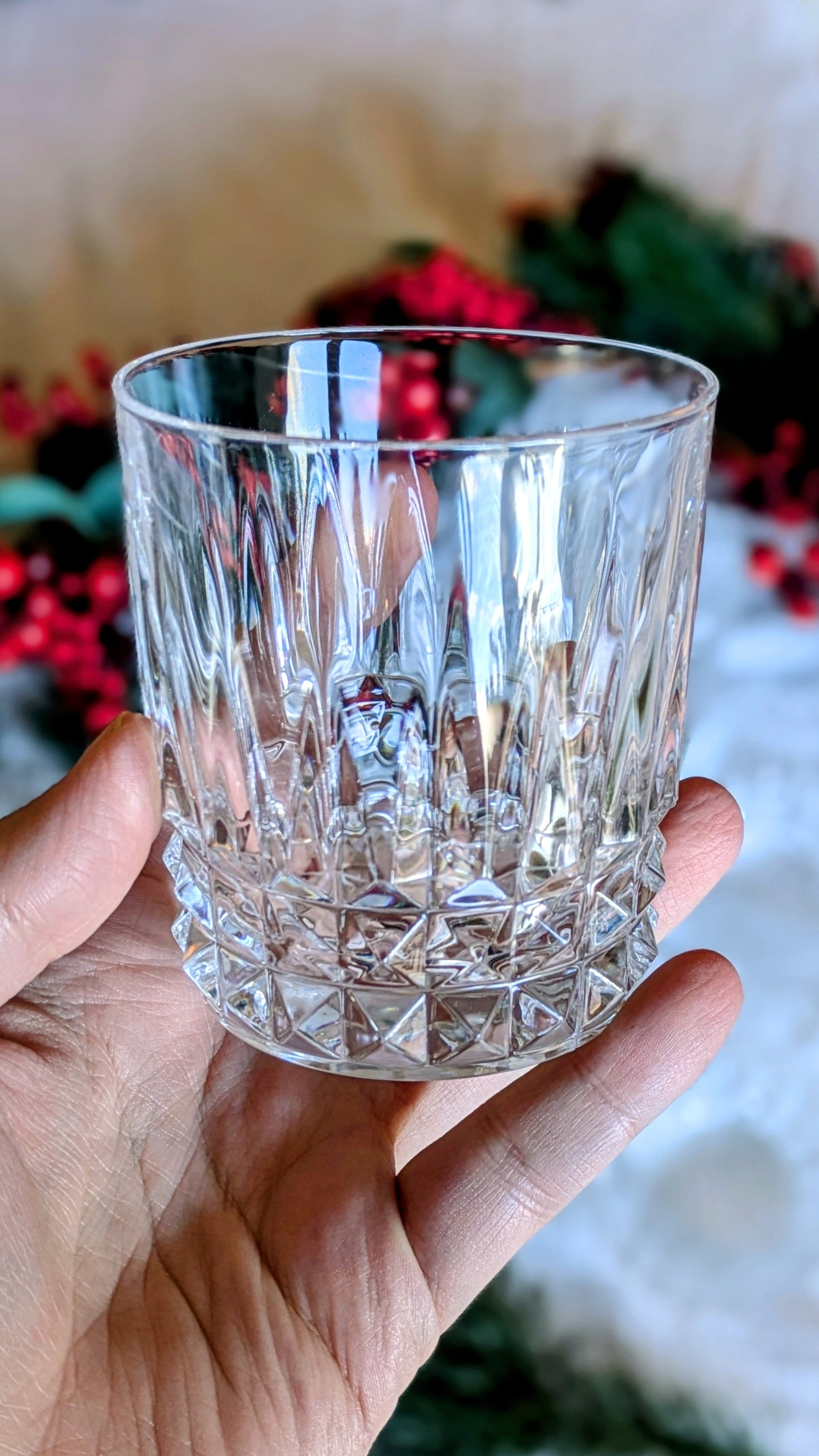 Ensemble de 4 verres à whisky en verre De Raymonde à Zoé