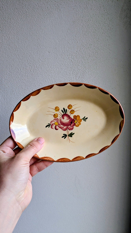 1 ravier en faïence de Longchamp De Raymonde à Zoé