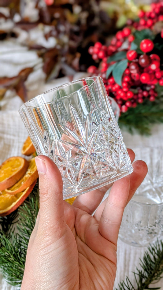 Ensemble de 5 verres à whisky en cristal De Raymonde à Zoé