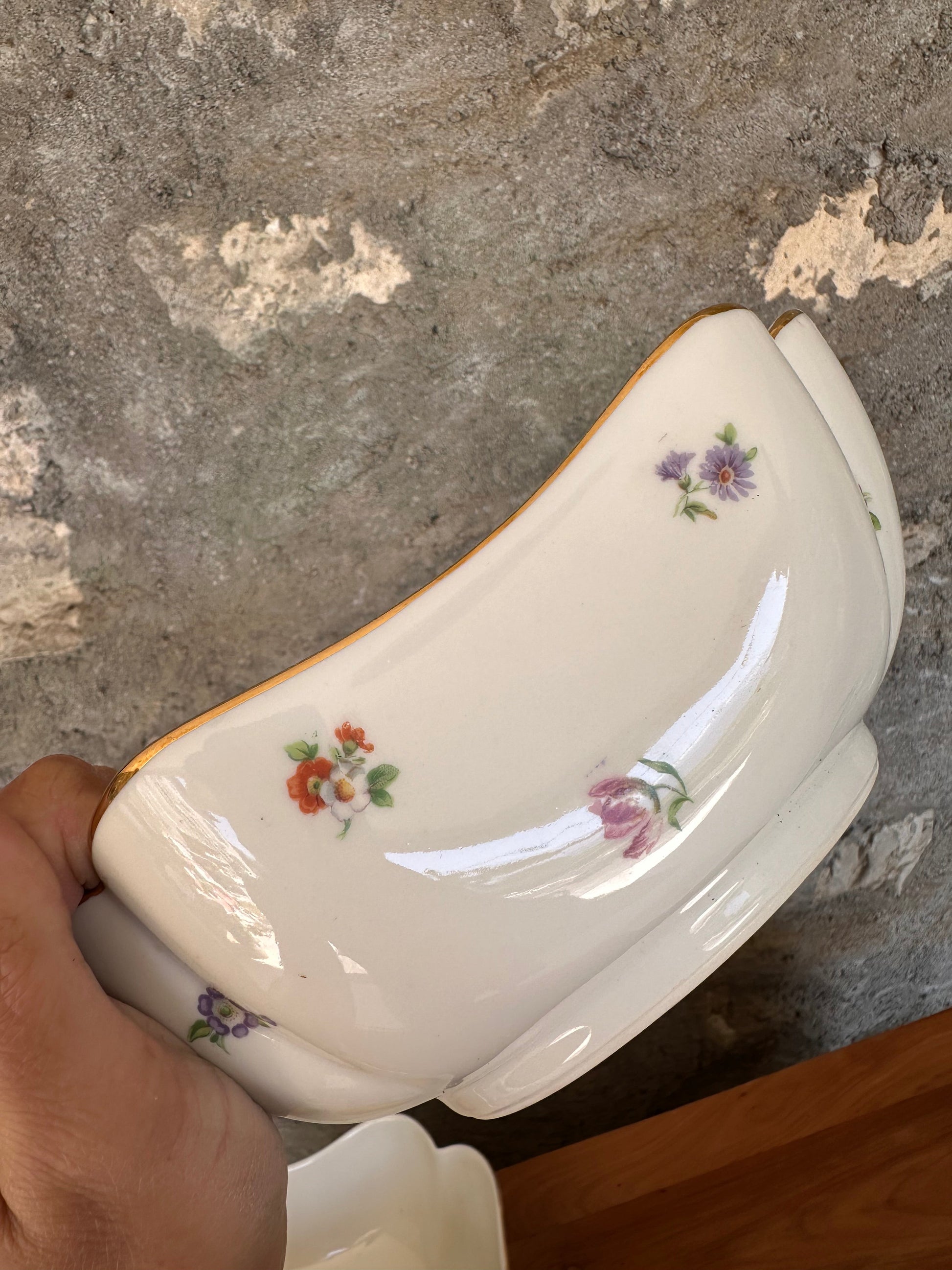 Trio de saladier en porcelaine De Raymonde à Zoé