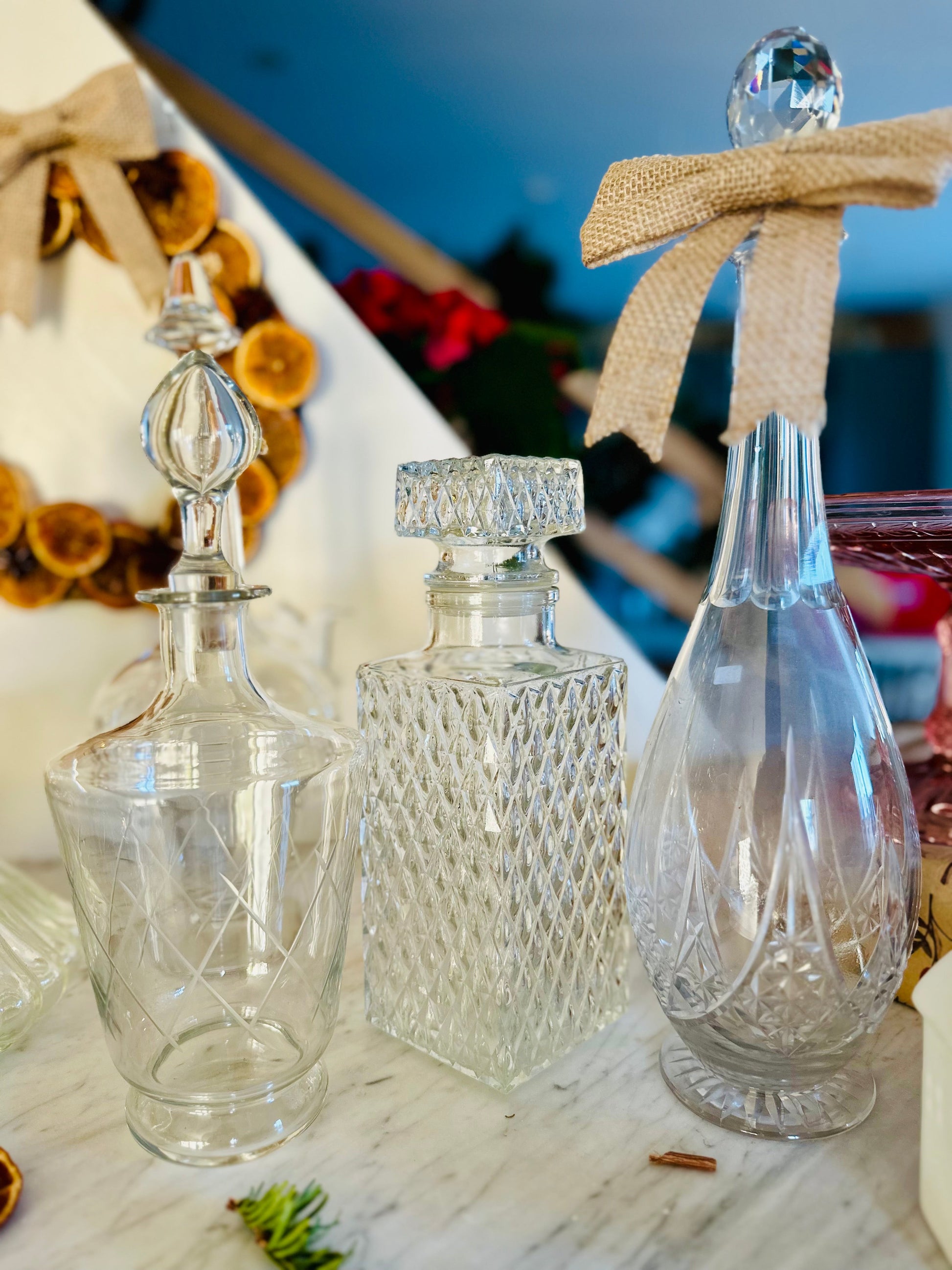 Carafe à whisky en verre De Raymonde à Zoé
